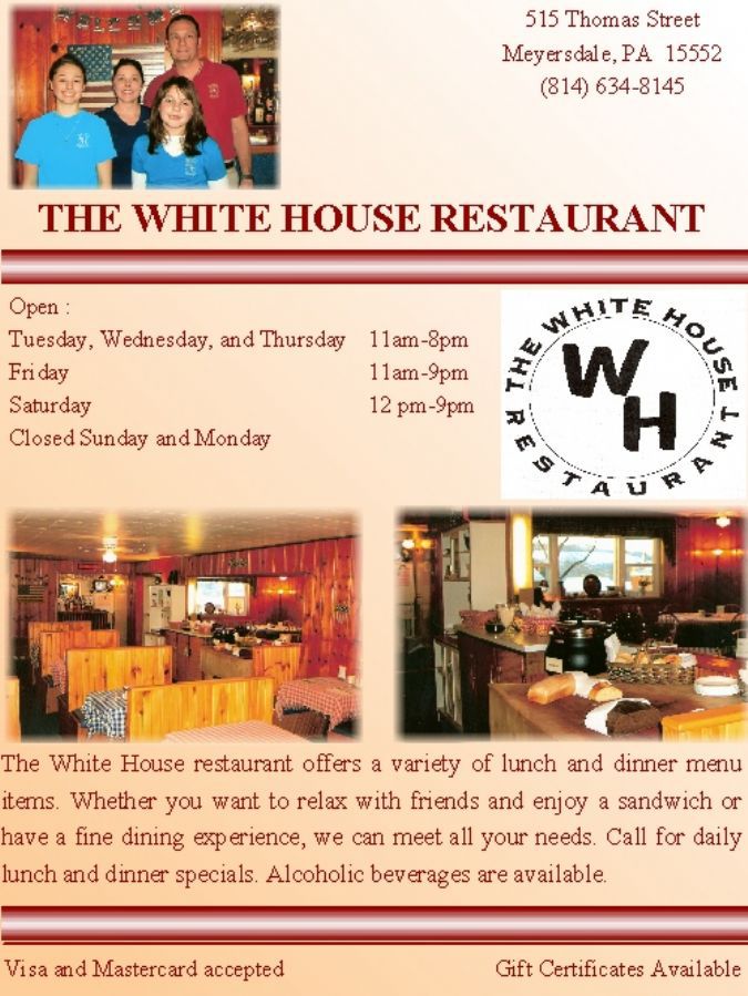 Whitehouse Restaurant
