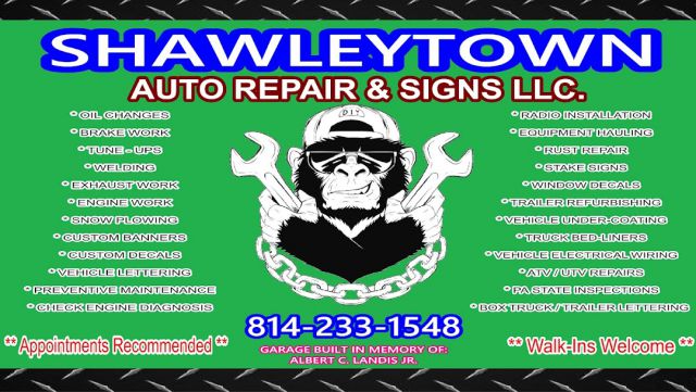 Shawleytown Auto Repair & Signs LLC